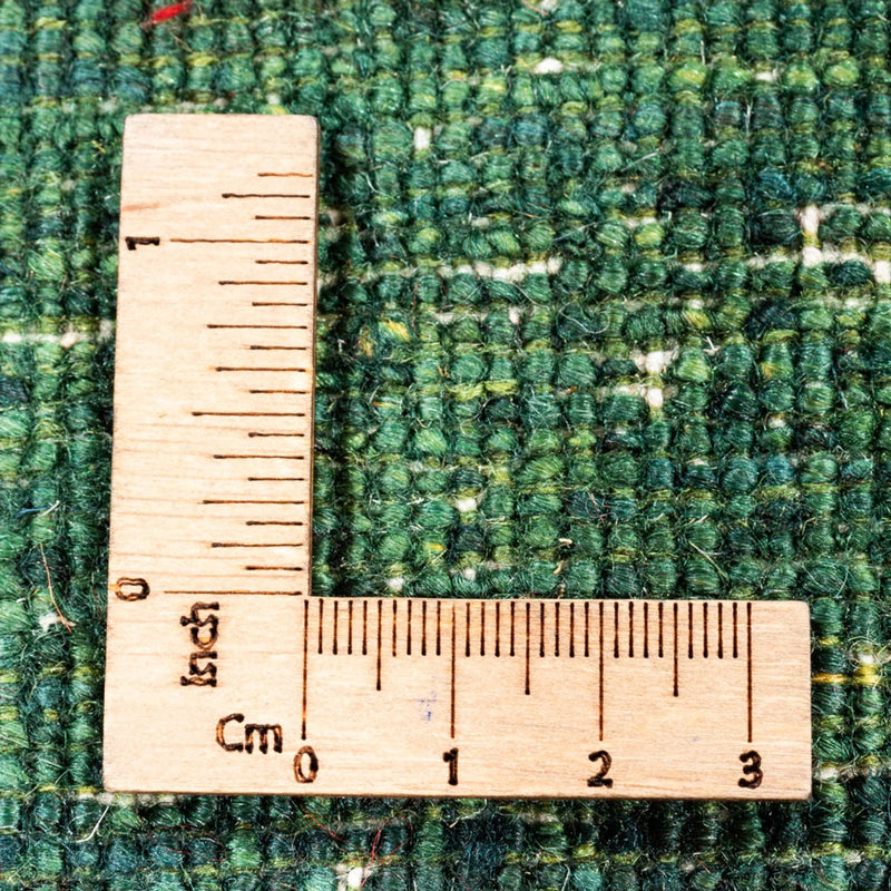 Loribaft Teppich Perser 79x120cm - Orientteppich - grün