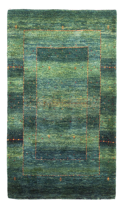 Loribaft Teppich Perser 83x135cm - Orientteppich - grün