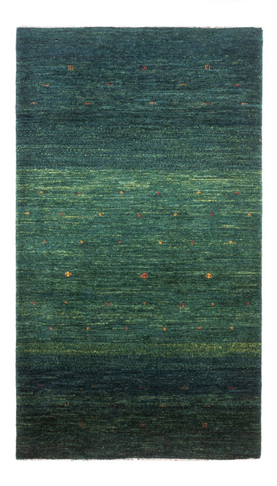Loribaft Teppich Perser 84x144cm - Orientteppich - grün