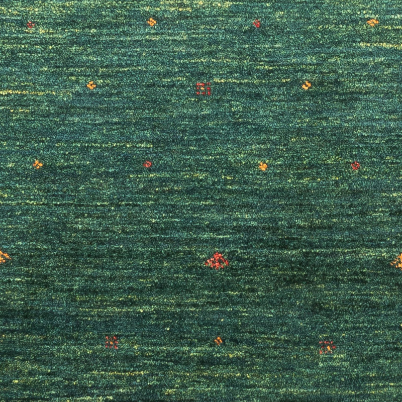 Loribaft Teppich Perser 84x144cm - Orientteppich - grün
