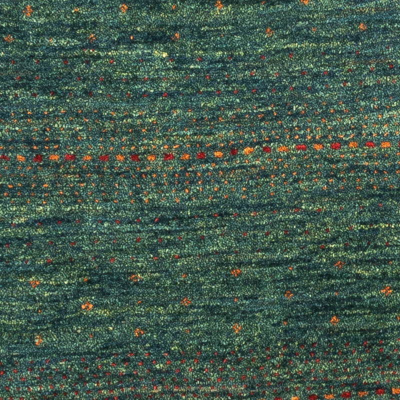 Loribaft Teppich Perser 87x124cm - Orientteppich - grün