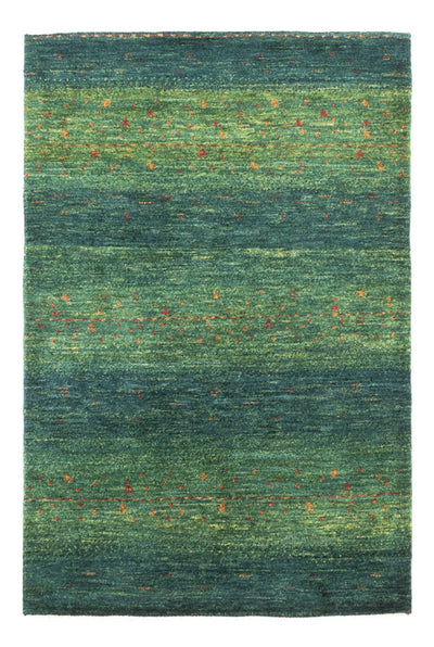 Loribaft Teppich Perser 84x126cm - Orientteppich - grün