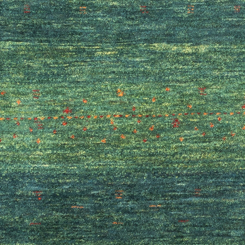 Loribaft Teppich Perser 84x126cm - Orientteppich - grün