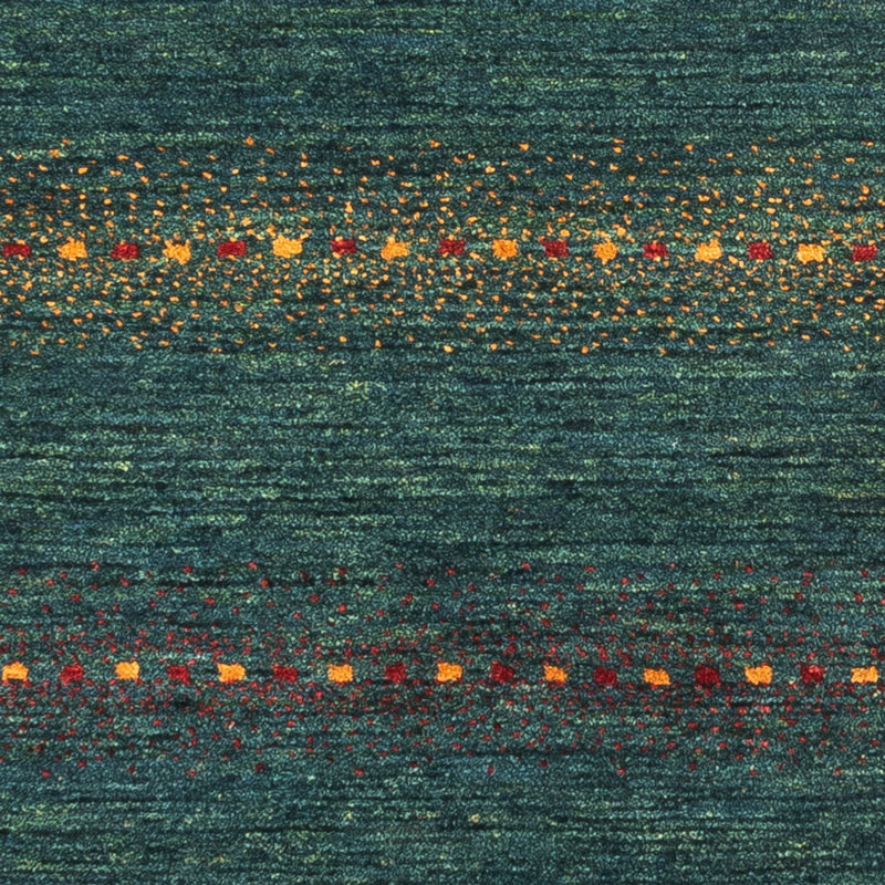 Loribaft Teppich Perser 68x136cm - Orientteppich - grün