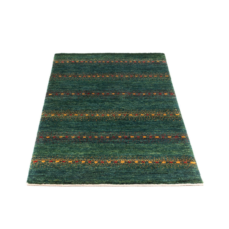 Loribaft Teppich Perser 68x136cm - Orientteppich - grün
