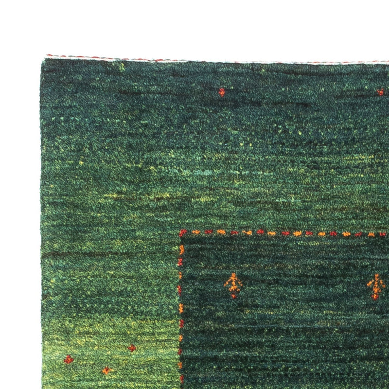 Loribaft Teppich Perser 80x128cm - Orientteppich - grün