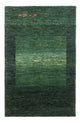 Loribaft Teppich Perser 80x120cm - Orientteppich - grün