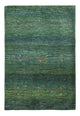 Loribaft Teppich Perser 85x125cm - Orientteppich - grün