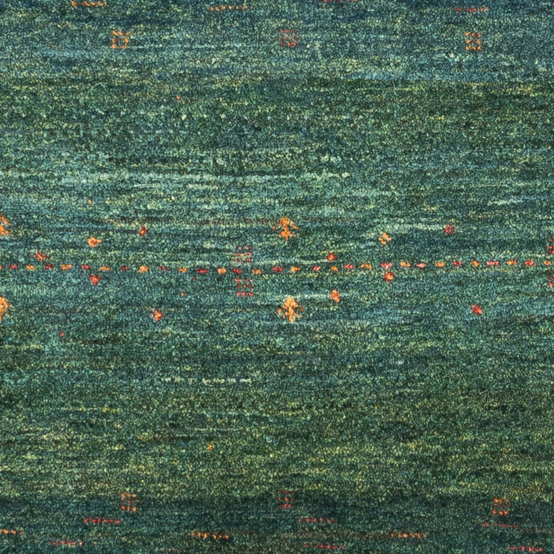 Loribaft Teppich Perser 85x125cm - Orientteppich - grün