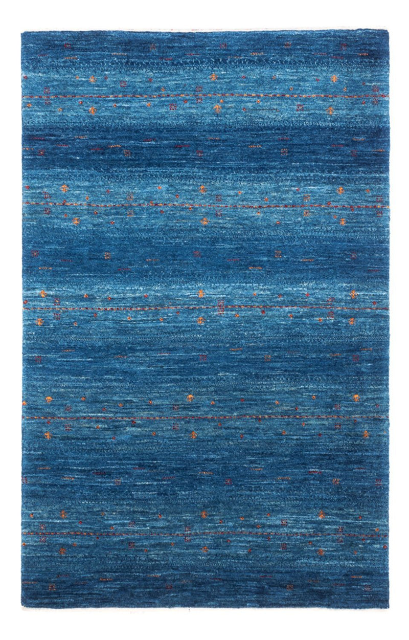 Loribaft Teppich Perser 85x131cm - Orientteppich - blau