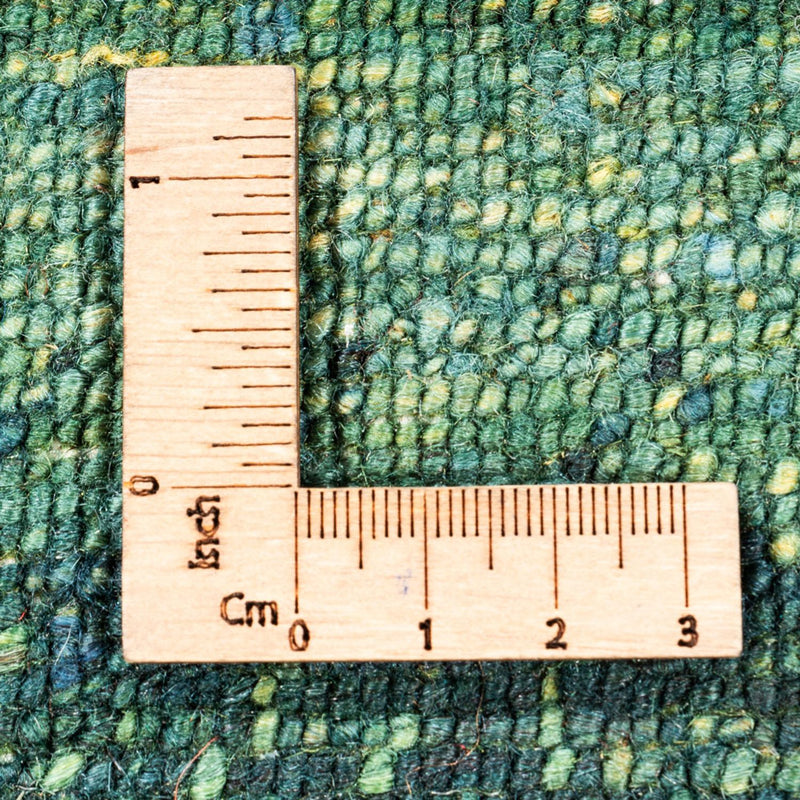 Loribaft Teppich Perser 84x135cm - Orientteppich - grün