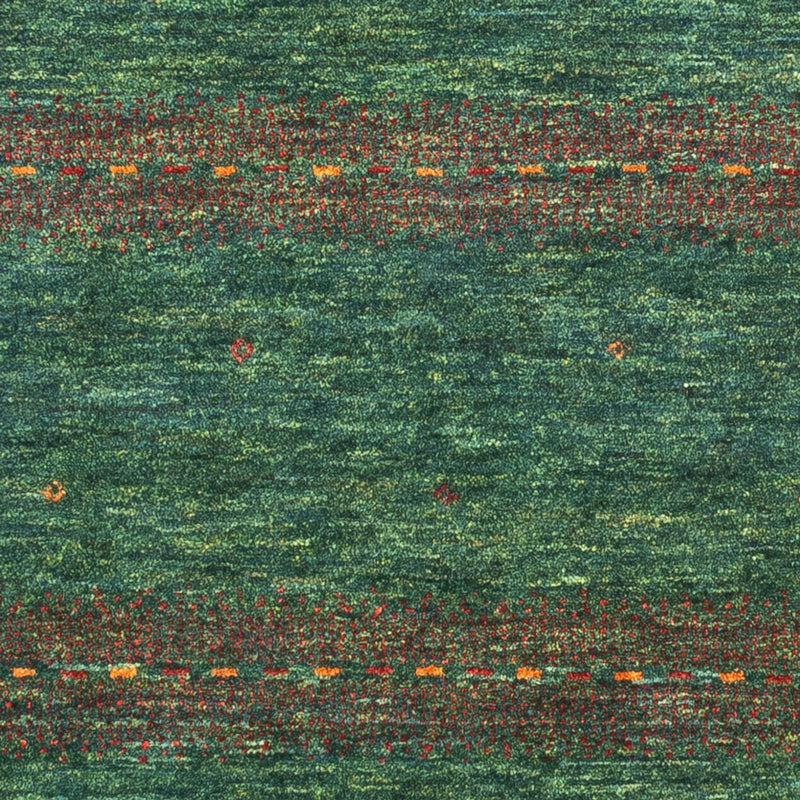 Loribaft Teppich Perser 82x128cm - Orientteppich - grün