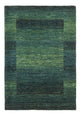 Loribaft Teppich Perser 85x124cm - Orientteppich - grün