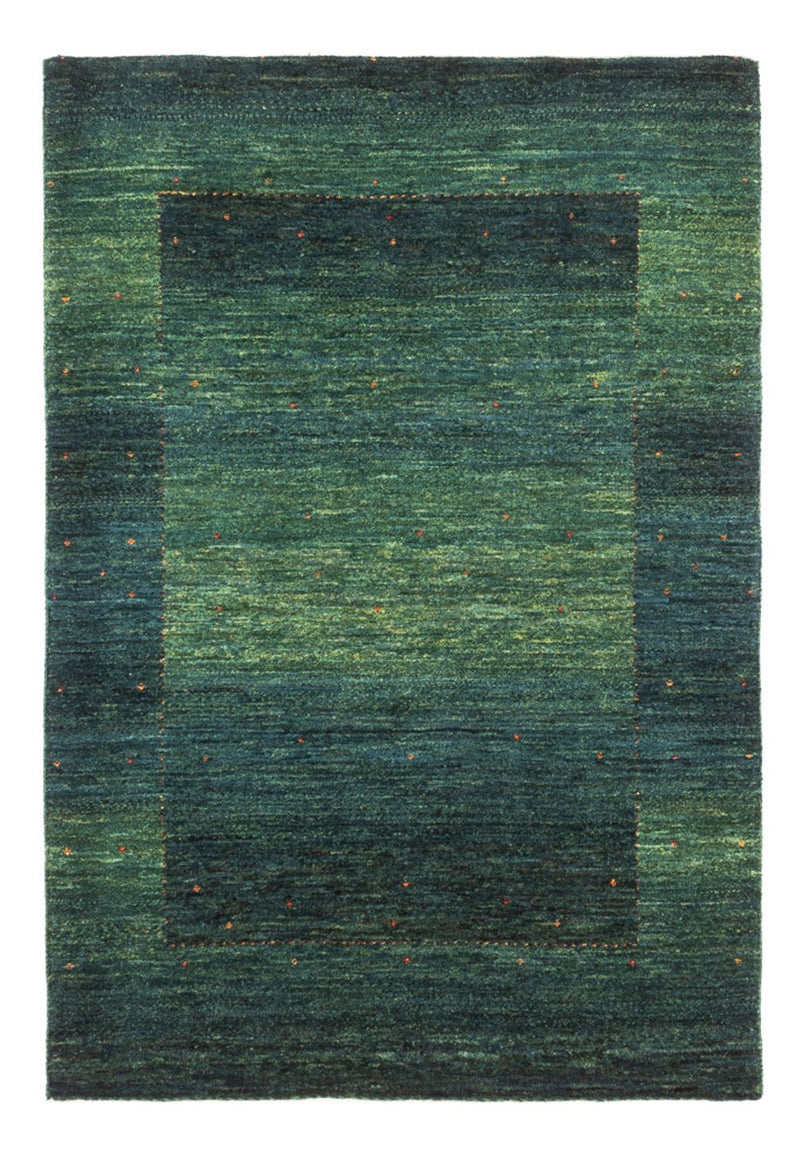 Loribaft Teppich Perser 85x124cm - Orientteppich - grün