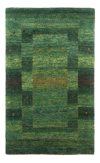 Loribaft Teppich Perser 79x123cm - Orientteppich - grün