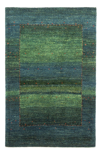 Loribaft Teppich Perser 80x121cm - Orientteppich - grün