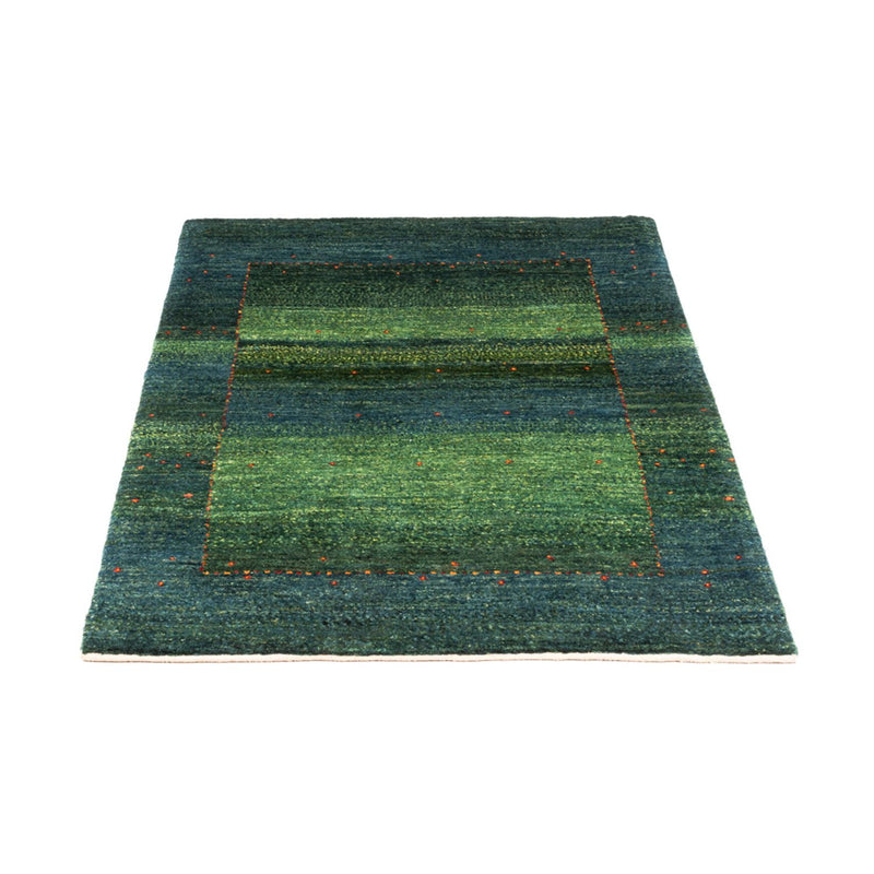 Loribaft Teppich Perser 80x121cm - Orientteppich - grün