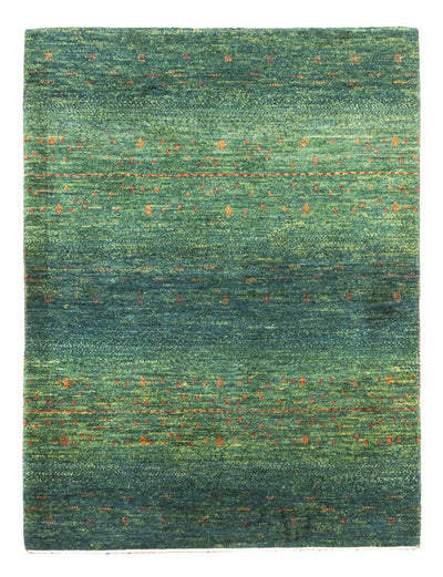 Loribaft Teppich Perser 82x110cm - Orientteppich - grün