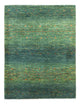 Loribaft Teppich Perser 82x110cm - Orientteppich - grün