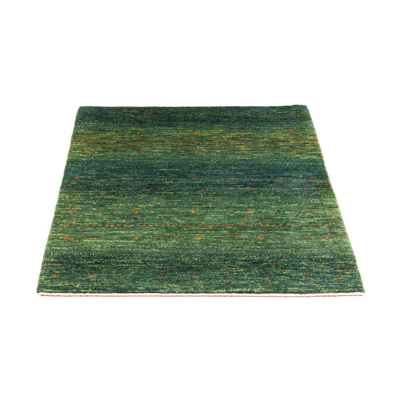 Loribaft Teppich Perser 82x110cm - Orientteppich - grün