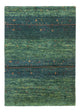 Loribaft Teppich Perser 81x110cm - Orientteppich - grün