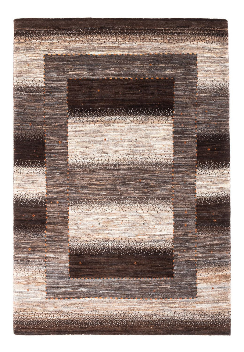 Loribaft Teppich Perser 84x123cm - Orientteppich - grau