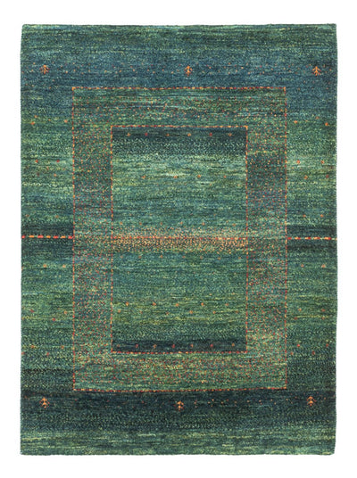 Loribaft Teppich Perser 83x111cm - Orientteppich - grün