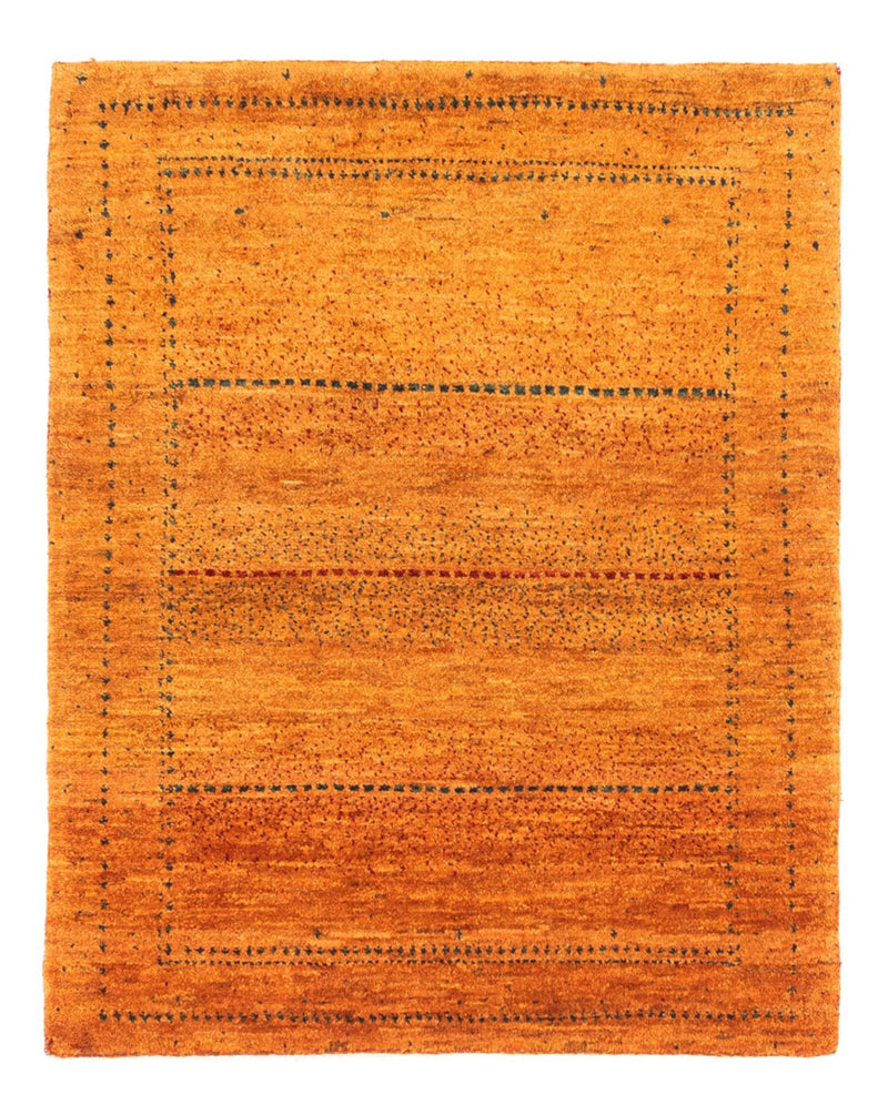 Loribaft Teppich Perser 81x98cm - Orientteppich - gold
