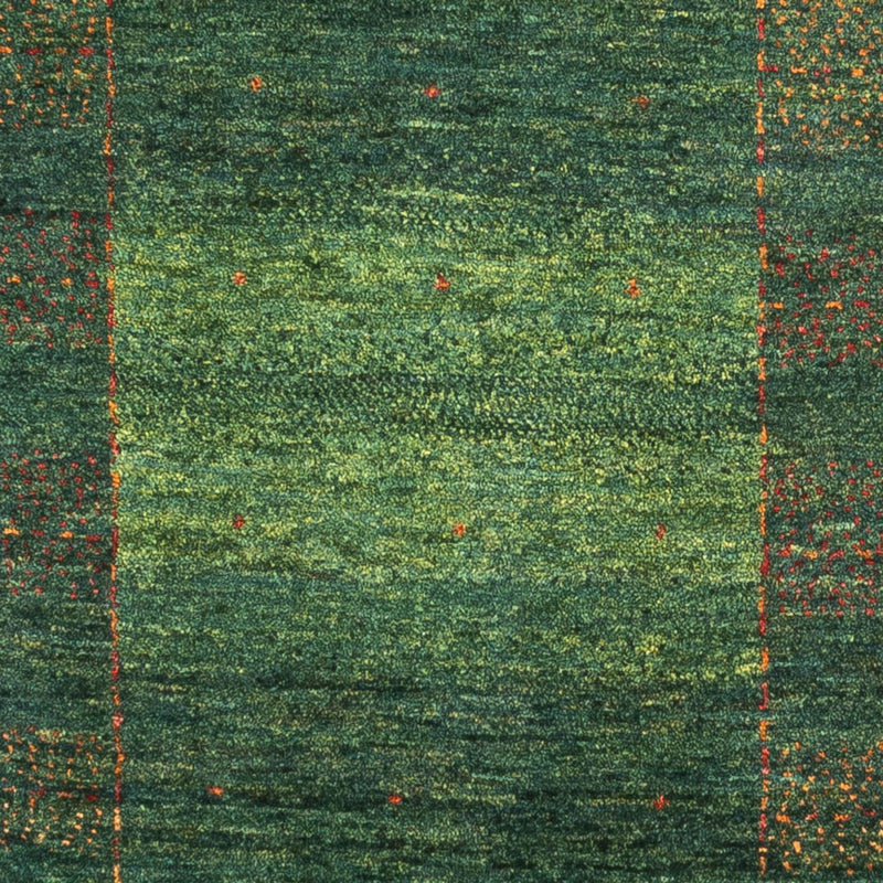 Loribaft Teppich Perser 82x118cm - Orientteppich - grün