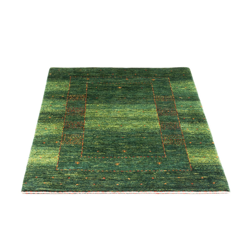 Loribaft Teppich Perser 82x118cm - Orientteppich - grün