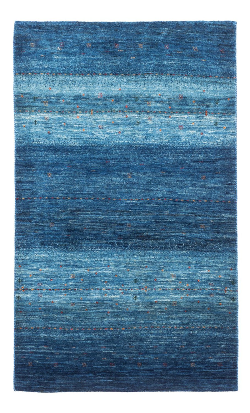 Loribaft Teppich Perser 84x135cm - Orientteppich - blau