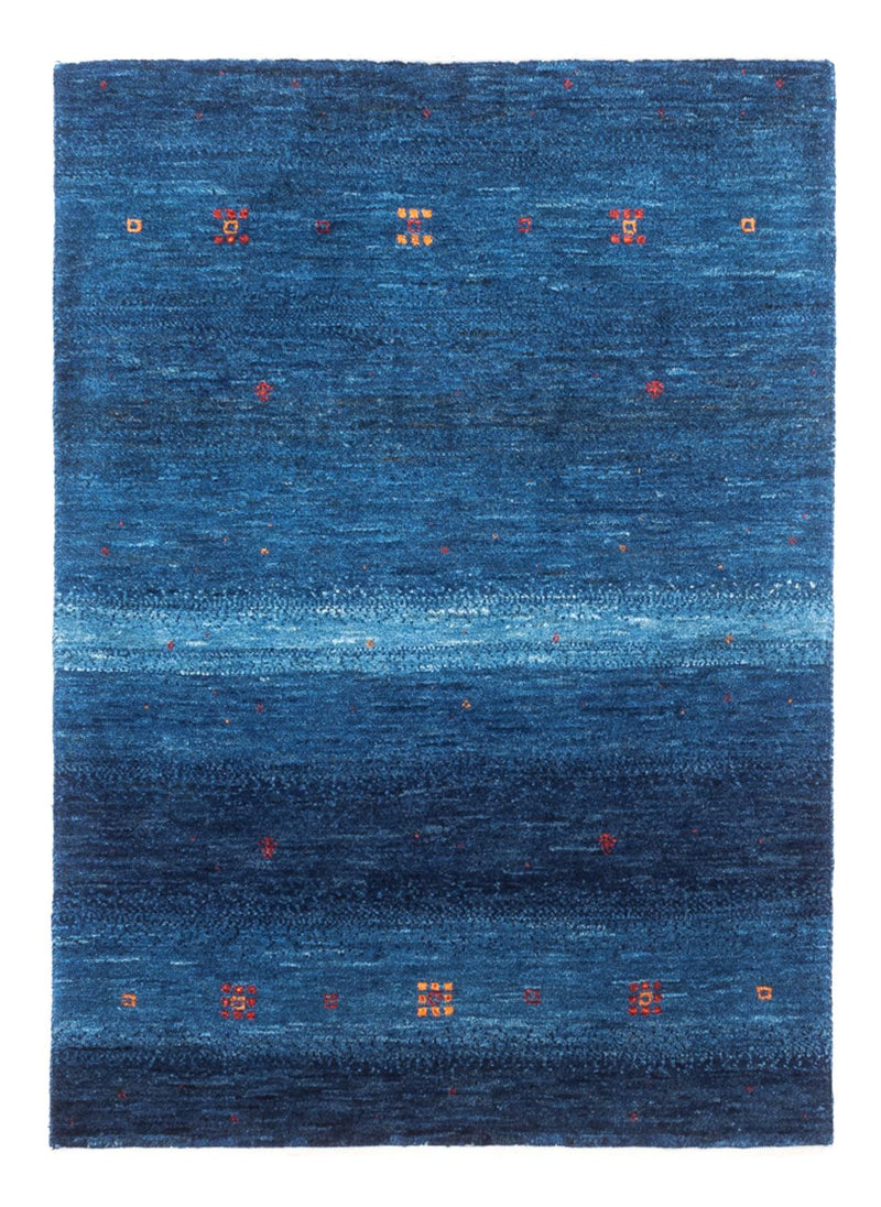 Gabbeh Teppich - Loribaft Perser - 80 x 110 cm - blau