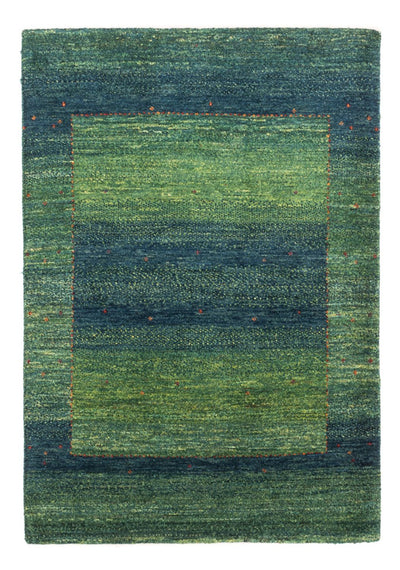 Loribaft Teppich Perser 85x123cm - Orientteppich - grün