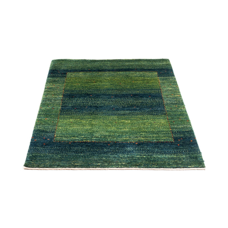Loribaft Teppich Perser 85x123cm - Orientteppich - grün