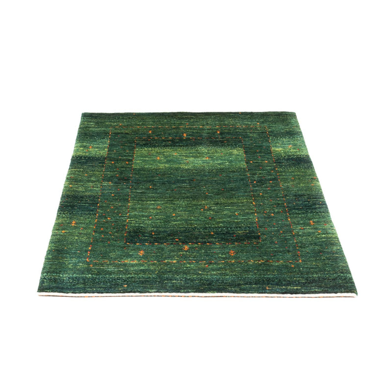 Loribaft Teppich Perser 86x119cm - Orientteppich - grün