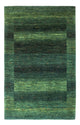 Loribaft Teppich Perser 88x146cm - Orientteppich - grün