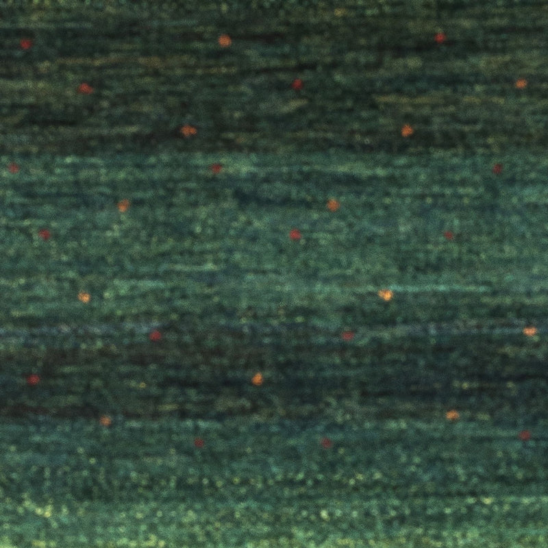 Loribaft Teppich Perser 88x146cm - Orientteppich - grün