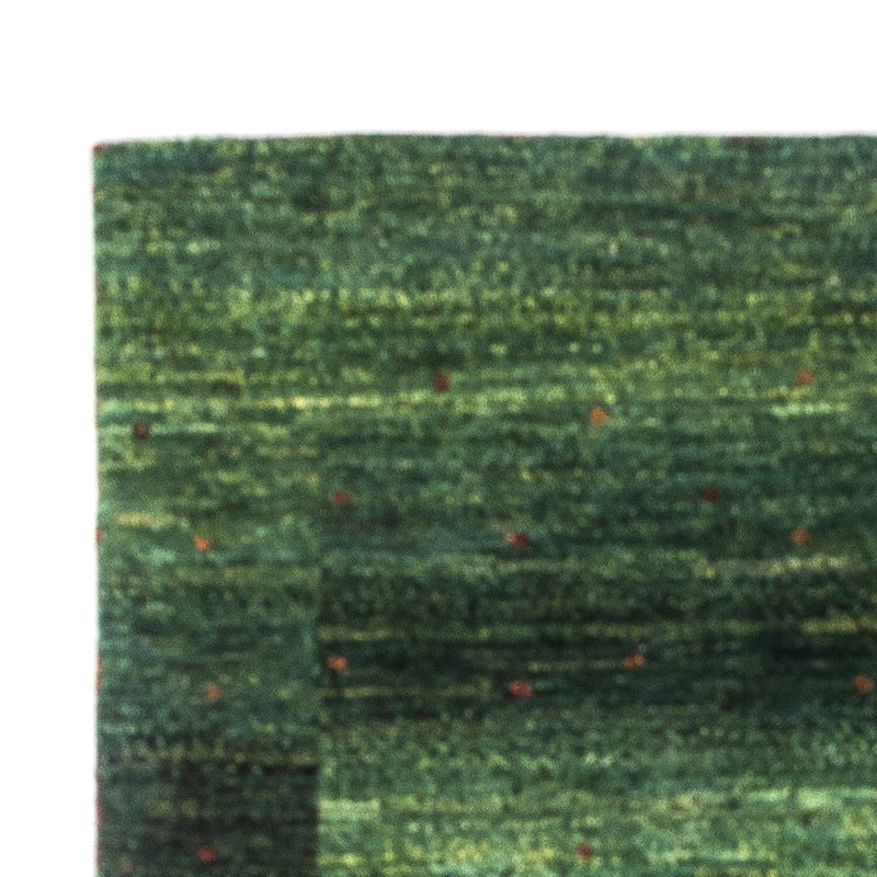 Loribaft Teppich Perser 88x146cm - Orientteppich - grün