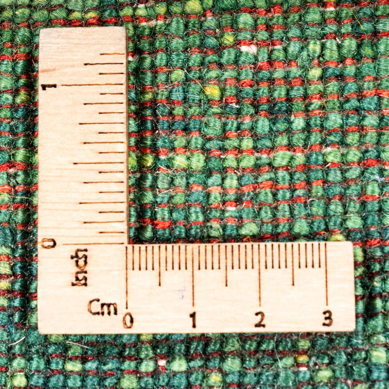Loribaft Teppich Perser 88x146cm - Orientteppich - grün