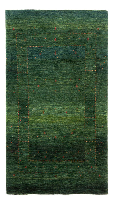 Loribaft Teppich Perser 105x183cm - Orientteppich - grün