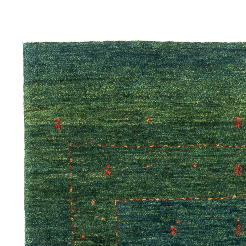 Loribaft Teppich Perser 105x183cm - Orientteppich - grün