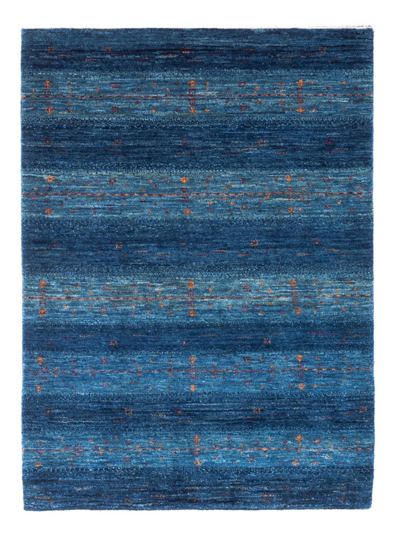 Loribaft Teppich Perser 85x120cm - Orientteppich - blau