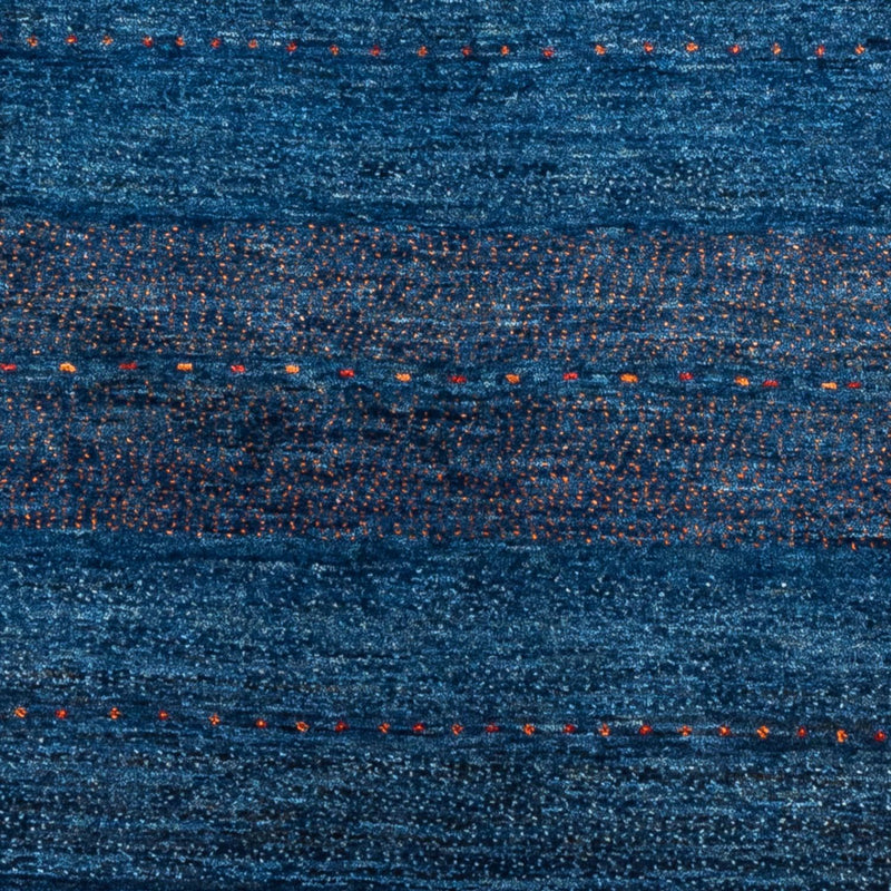 Gabbeh Teppich - Loribaft Perser - 132 x 186 cm - blau