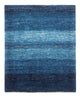 Loribaft Teppich Perser 88x108cm - Orientteppich - blau