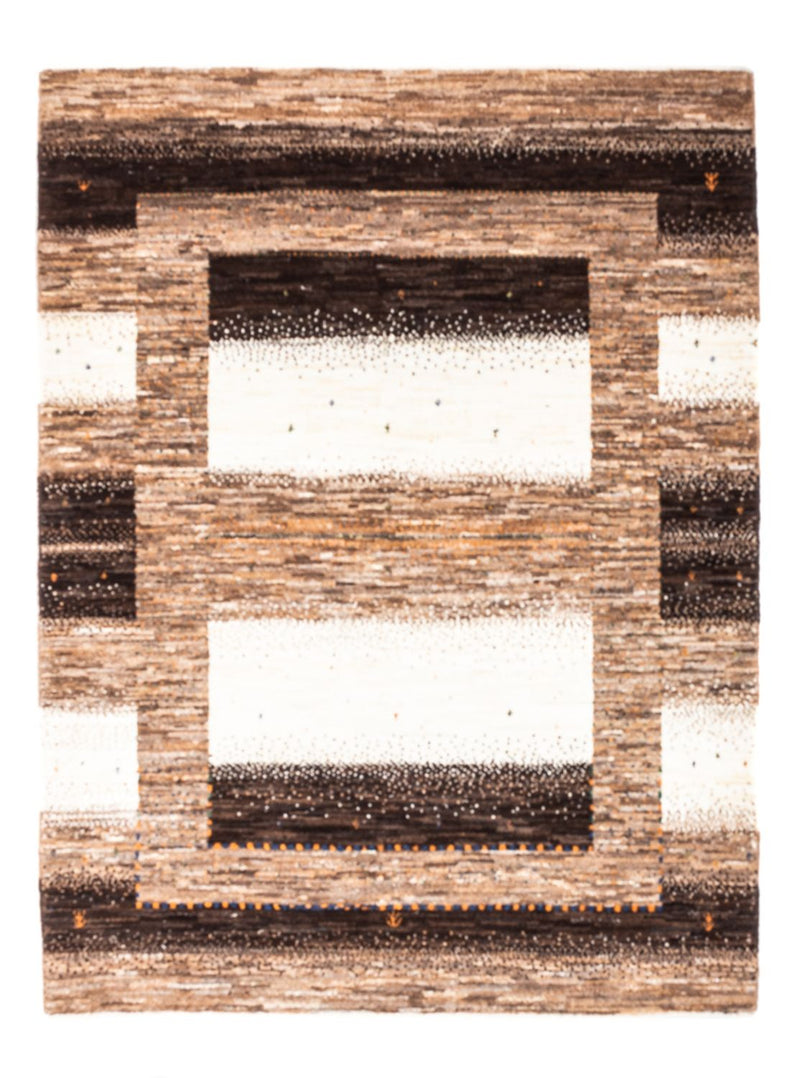 Loribaft Teppich Perser 108x146cm - Orientteppich - natur