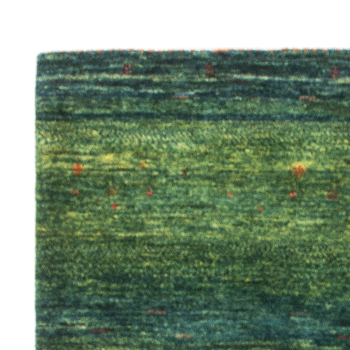 Loribaft Teppich Perser 102x150cm - Orientteppich - grün