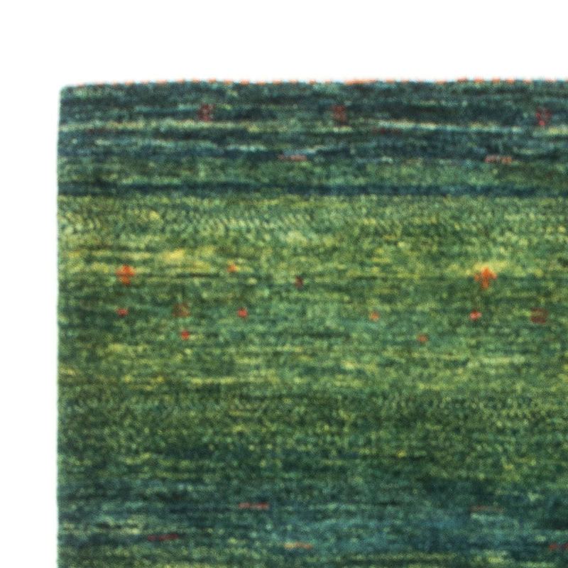 Loribaft Teppich Perser 102x150cm - Orientteppich - grün