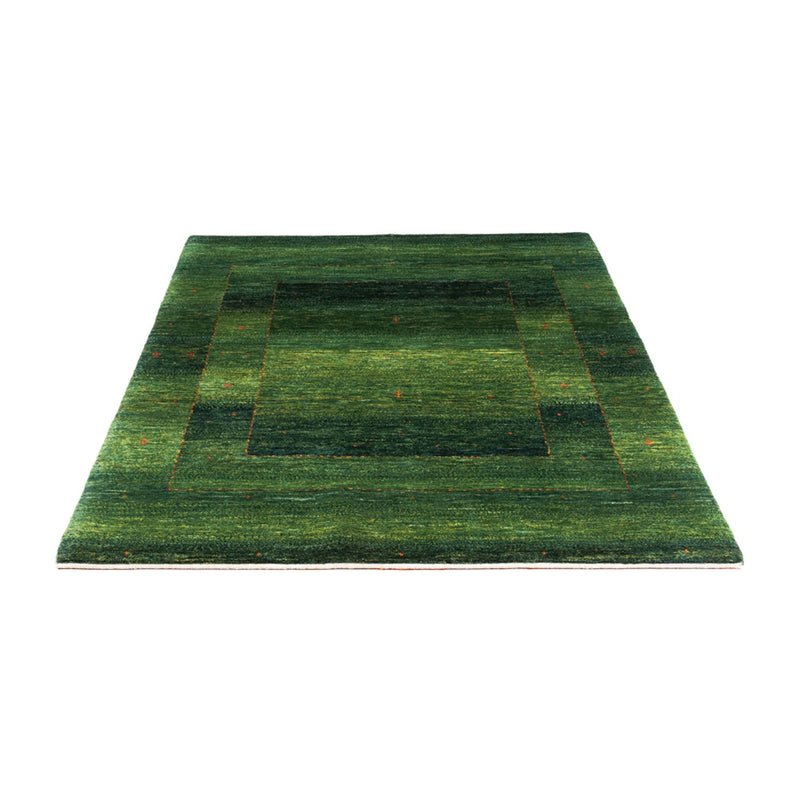 Gabbeh Teppich - Loribaft Perser - 126 x 186 cm - grün