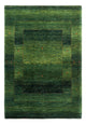 Gabbeh Teppich - Loribaft Perser - 128 x 182 cm - grün