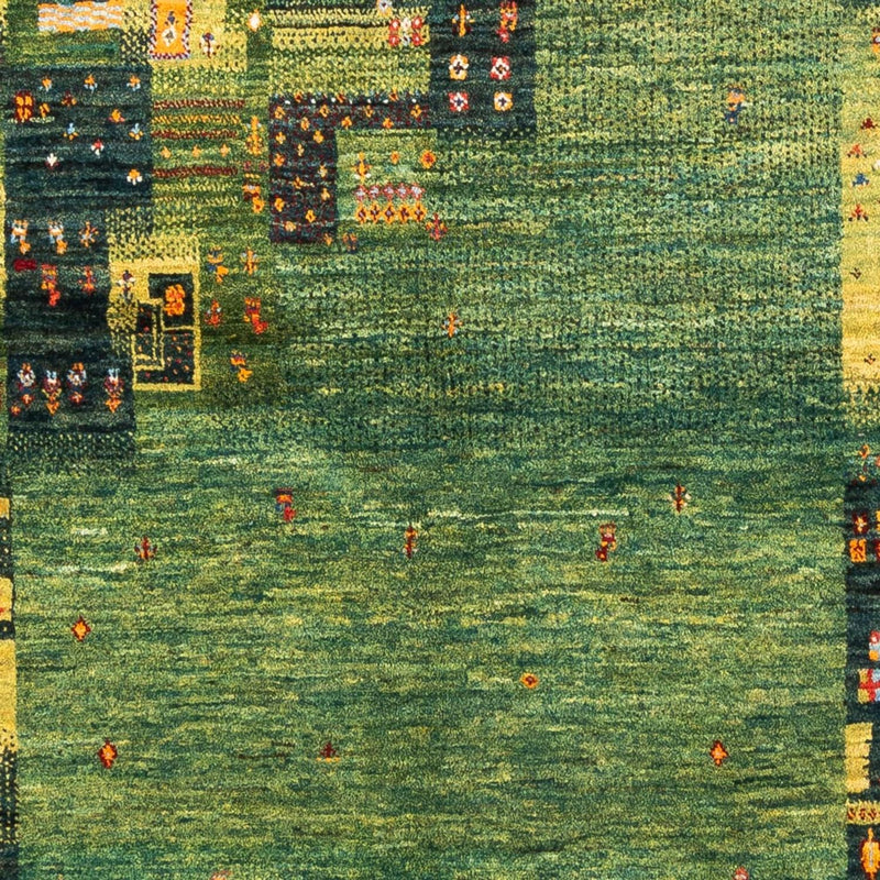 Loribaft Teppich Perser 167x251cm - Orientteppich - grün
